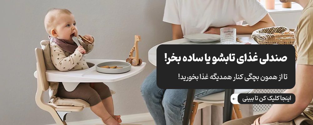 انواع صندلی غذای کودک