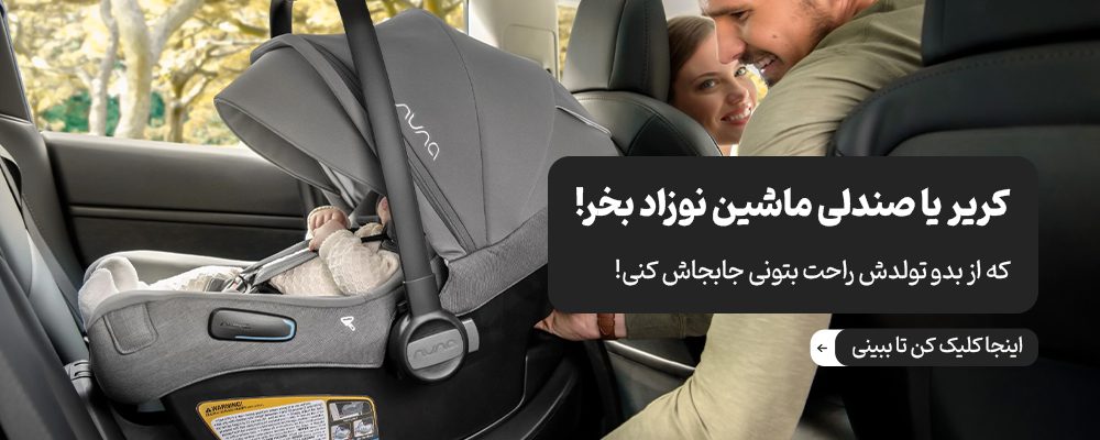 انواع کریر یا صندلی ماشین نوزاد