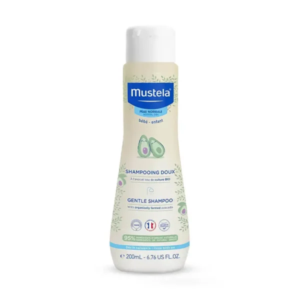 شامپو ملایم سر کودک موستلا Mustela حجم 200 میلی لیتر
