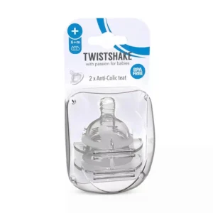 سر شیشه +6 ماه تویست شیک Twistshake بسته 2 عددی