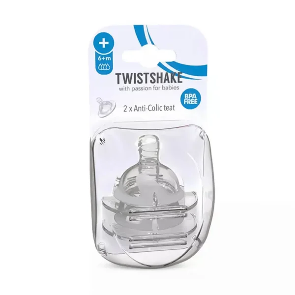 سر شیشه +6 ماه تویست شیک Twistshake بسته 2 عددی