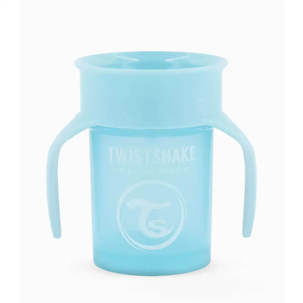 لیوان 360 درجه تویست شیک Twistshake حجم 230 میلی لیتر رنگ آبی