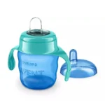 لیوان آبمیوه خوری دسته دار فیلیپس اونت Philips Avent حجم 200 میلی لیتر رنگ آبی