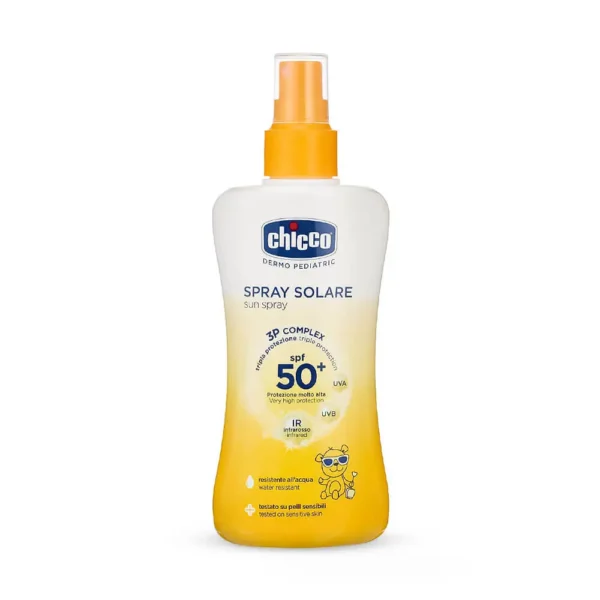 اسپری ضد آفتاب کودک SPF50 چیکو Chicco حجم 150 میلی لیتر