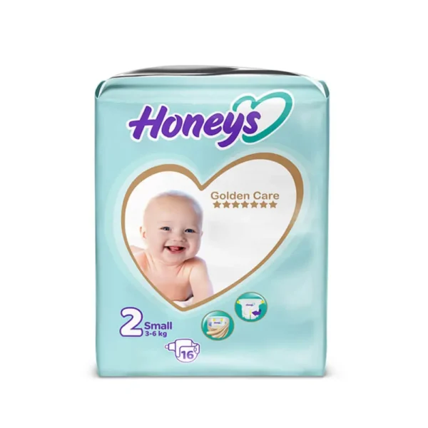 پوشک بچه سایز 2 هانیز Honeys بسته 16 عددی