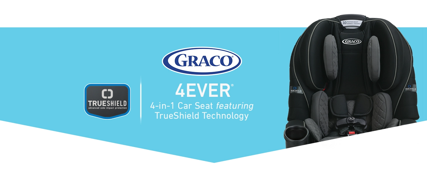ویژگی‌های صندلی ماشین گراکو مدل 4Ever 4in1 TrueShield