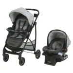 ست کالسکه و کریر گراکو Graco مدل Remix Travel System طوسی روشن