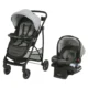 ست کالسکه و کریر گراکو Graco مدل Remix Travel System طوسی روشن