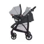 ست کالسکه و کریر گراکو Graco مدل Remix Travel System طوسی روشن