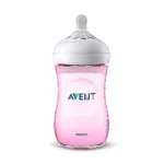 شیشه شیر نچرال 260 میل فیلیپس اونت Philips Avent صورتی