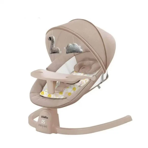 گهواره و تاب برقی کیدیلو Kidilo مدل Multi Functional رنگ بژ