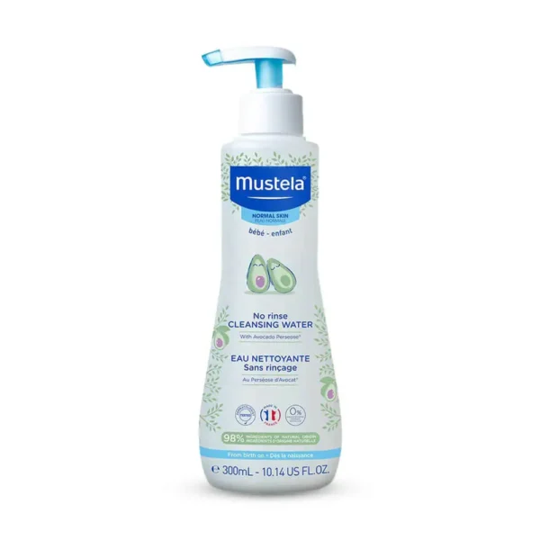 محلول پاک کننده پوست کودک موستلا Mustela حجم 300 میلی لیتر