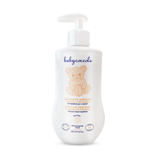 لوسیون ضد آفتاب سوختگی بی بی کوکول Baby Coccole حجم 200 میلی لیتر