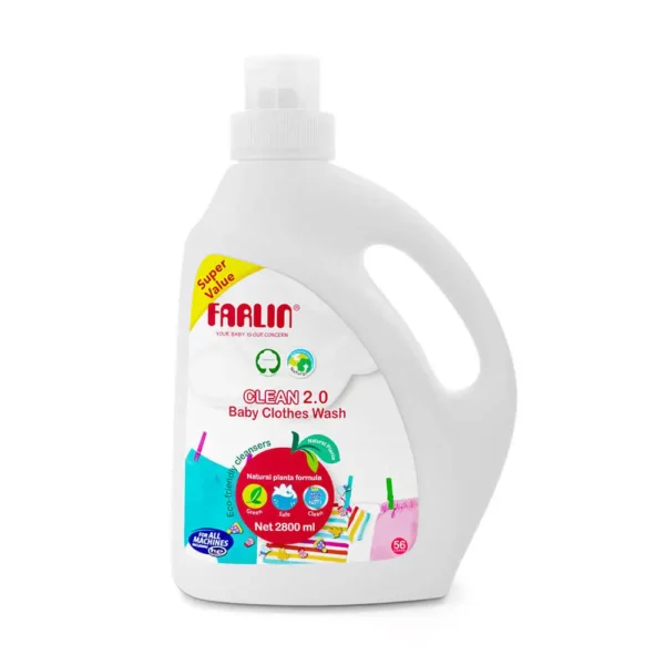 مایع لباسشویی کودک قوی 2800 میل فارلین Farlin