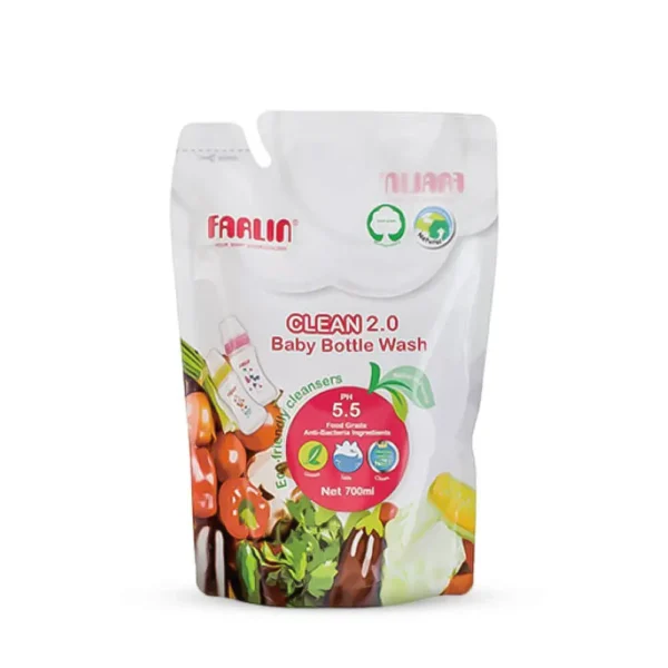 مایع استریل شیشه شیر پاکتی فارلین Farlin حجم 700 میلی لیتر