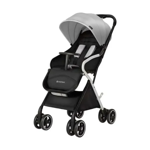 کالسکه مسافرتی بیبی ترند Baby Trend مدل Compact Grey رنگ طوسی