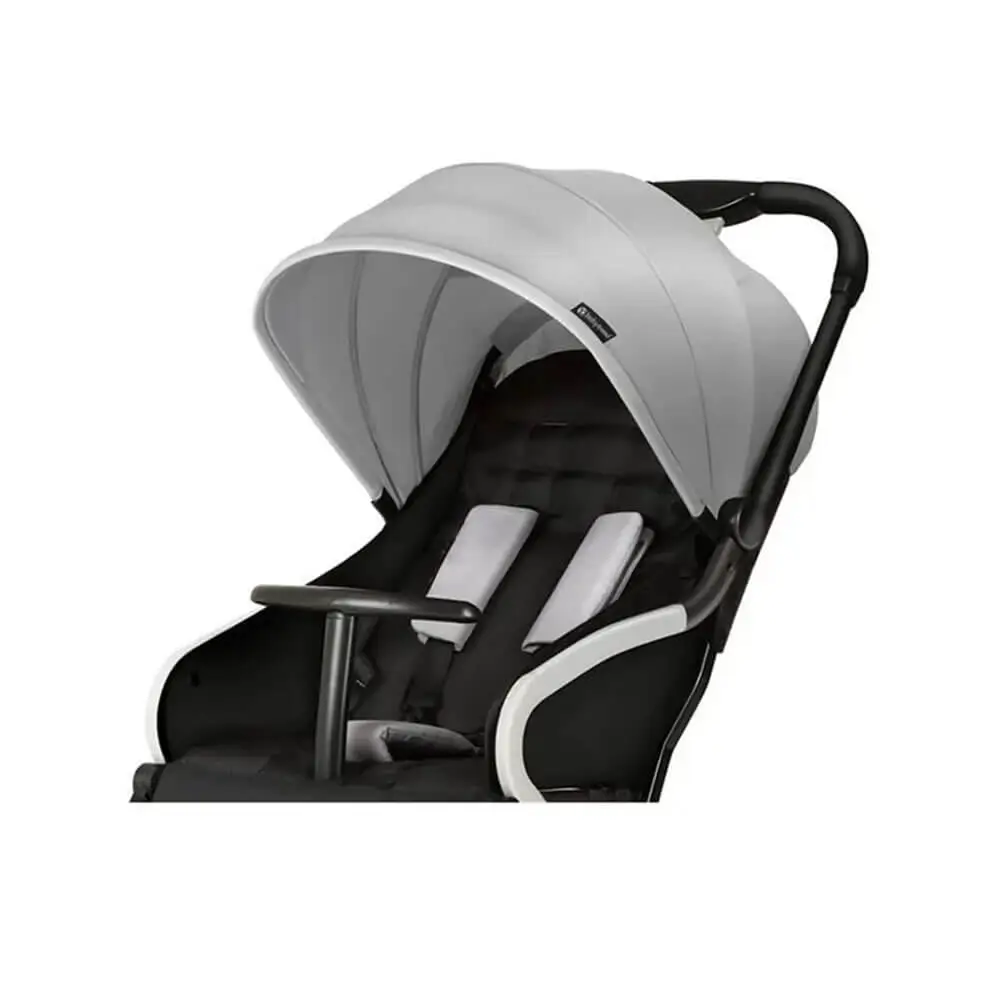 کالسکه مسافرتی بیبی ترند Baby Trend مدل Compact Grey رنگ طوسی