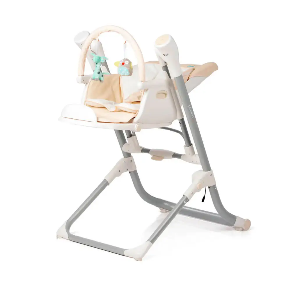 صندلی غذای کودک تاب شو جیکل Jikel مدل Comfort3 رنگ بژ