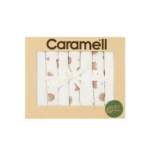 دستمال دست و صورت نوزاد کارامل Caramell بسته 7 عددی