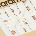 دستمال دست و صورت نوزاد کارامل Caramell بسته 7 عددی