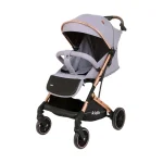 کالسکه مسافرتی کیدیلو Kidilo مدل V3 رنگ طوسی روشن