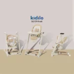صندلی غذای تاب شو برقی کیدیلو Kidilo مدل SG129 رنگ بژ