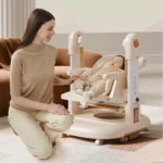 صندلی غذای 3 کاره کیدیلو Kidilo مدل KD015 رنگ بژ