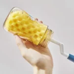 برس شیشه شور اسفنجی رووکو Rovco با سرشیشه شور رنگ آبی