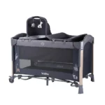 تخت و پارک نوزاد کیدیلو Kidilo مدل Ap940s رنگ طوسی