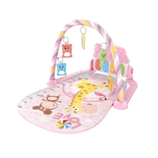 تشک بازی پیانویی Childrens Pedal طرح زرافه صورتی