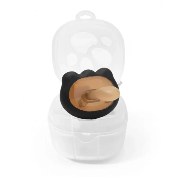 پستانک سیلیکونی بیبی کرون Baby Crown با قاب و بند سیلیکونی