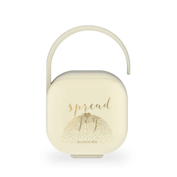 قاب پستانک سواوینکس Suavinex مدل Spread Joy رنگ زرد