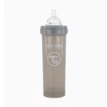 شیشه شیر ضد نفخ تویست شیک Twistshake حجم 330 میلی لیتر رنگ طوسی