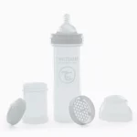 شیشه شیر ضد نفخ تویست شیک Twistshake حجم 330 میلی لیتر رنگ سفید