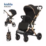 کالسکه مسافرتی رو به مادر شو کیدیلو Kidilo مدل B2 رنگ مشکی