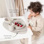 ست سیلیکونی 5 تکه کیکابو Kikkaboo مدل Platinum رنگ بژ
