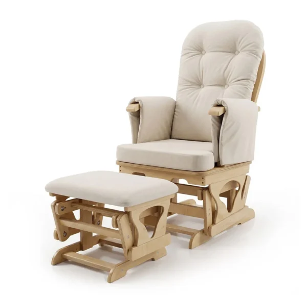 صندلی ریلکسی و شیردهی سلیکا وود Solika Wood چوبی رنگ چوب