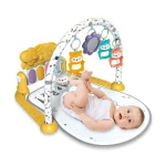 تشک بازی پیانو موزیکال ویوا کیدز Viva Kids کد 6656 رنگ زرد