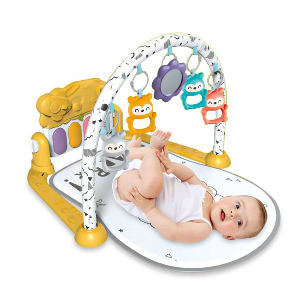 تشک بازی پیانو موزیکال ویوا کیدز Viva Kids کد 6656 رنگ زرد