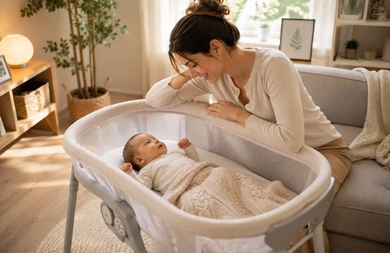 خواباندن نوزاد بدون گریه کردن