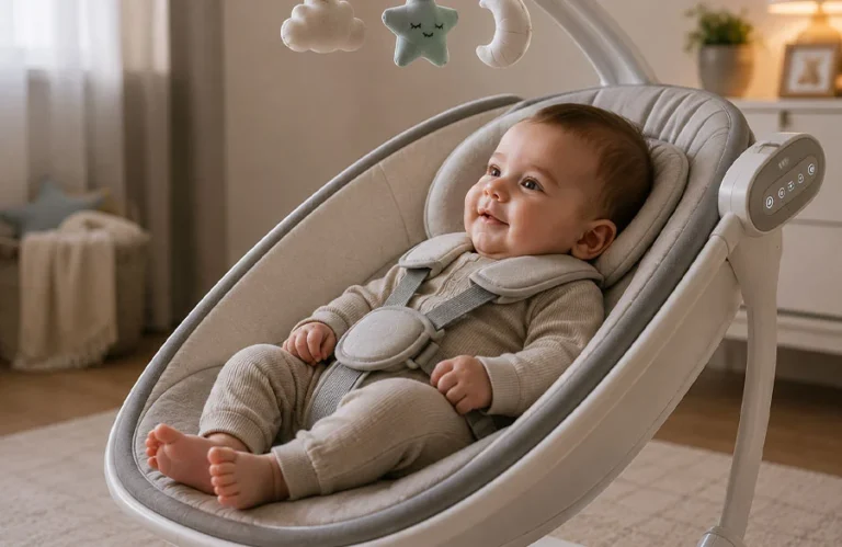 گهواره برای خواباندن نوزاد