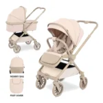 کالسکه رو به مادر شو کیدیلو Kidilo مدل D901F رنگ بژ