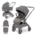 کالسکه رو به مادر شو کیدیلو Kidilo مدل D901F رنگ طوسی