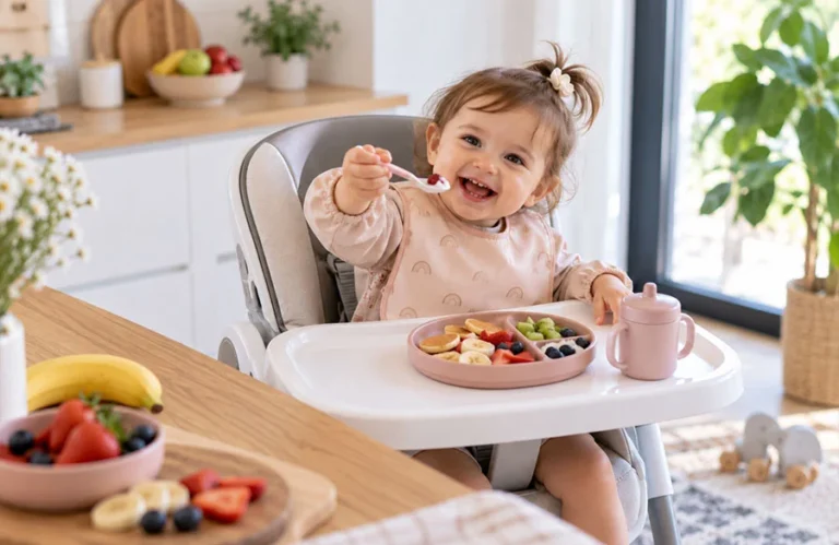 فواید استفاده از صندلی غذای کودک