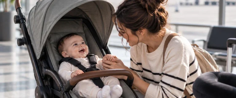 حالت نشسته برای نوزاد ضرر دارد